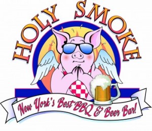 Holy Smoke Beer Logo small format in GIF